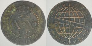XX réis cobre 1813 R