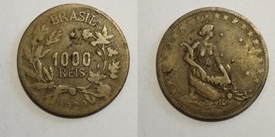 1000 réis bz al 1929