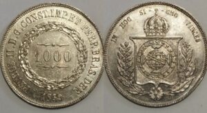 1000 réis prata 1859
