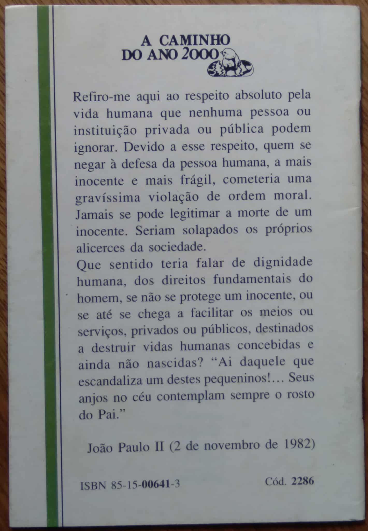 | Casa do Colecionador Bolsilivro Sim ou não ao aborto. José Gea Escolano. Loyola