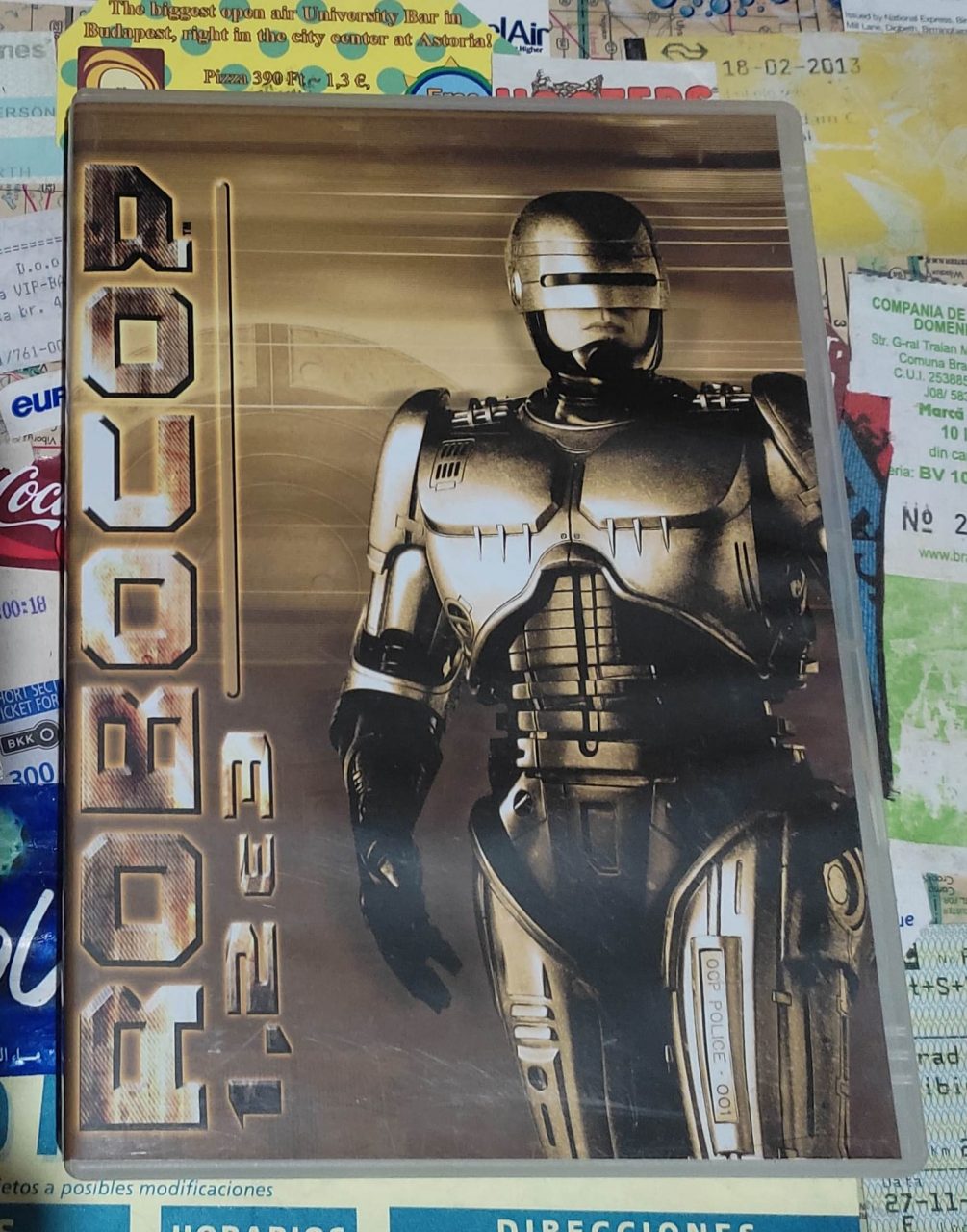 | Casa do Colecionador Box DVD Robocop - original - filmes 1, 2 e 3