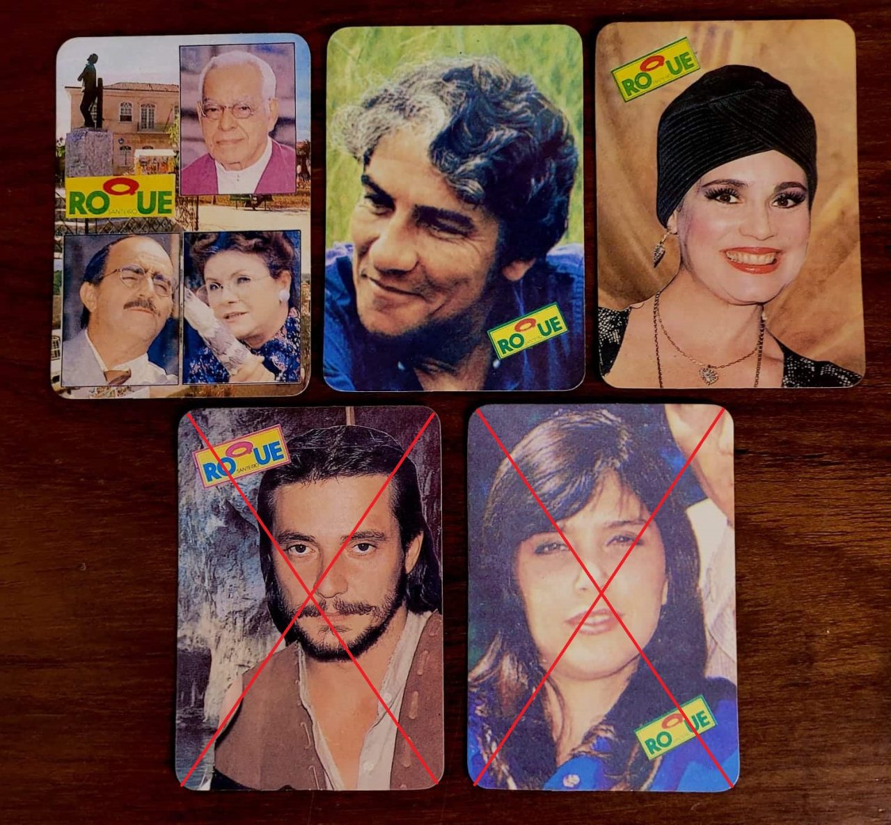 | Casa do Colecionador Calendário de Bolso (Tema Novela) Roque Santeiro - Ano 1988 - Calendário Estrangeiro (Portugal)