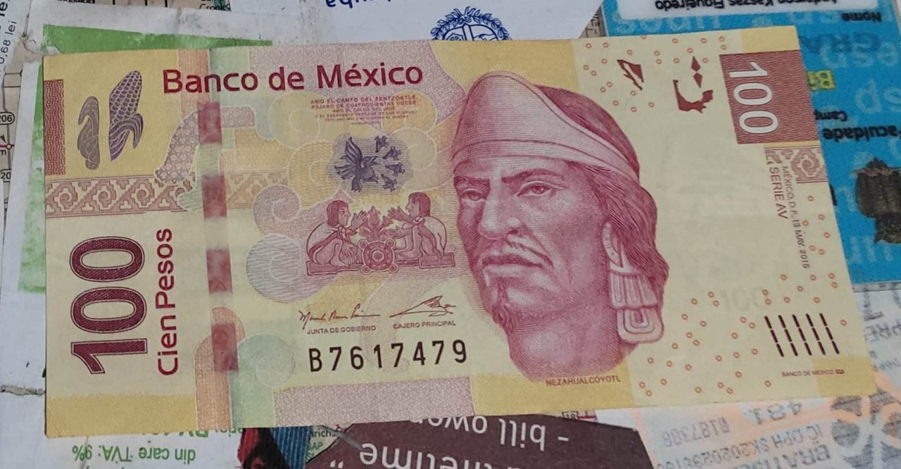| Casa do Colecionador Cédula FE estrangeira México 100 pesos - índio
