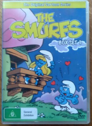 Dvd com 3 discs The Smurfs original cartoon séries Box set 1.