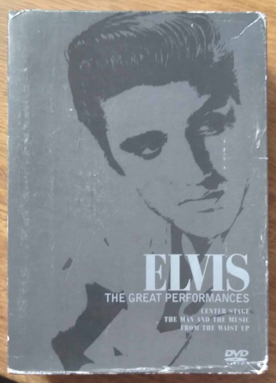 | Casa do Colecionador Dvd Elvis the great performances caixa com os 3 dvds.