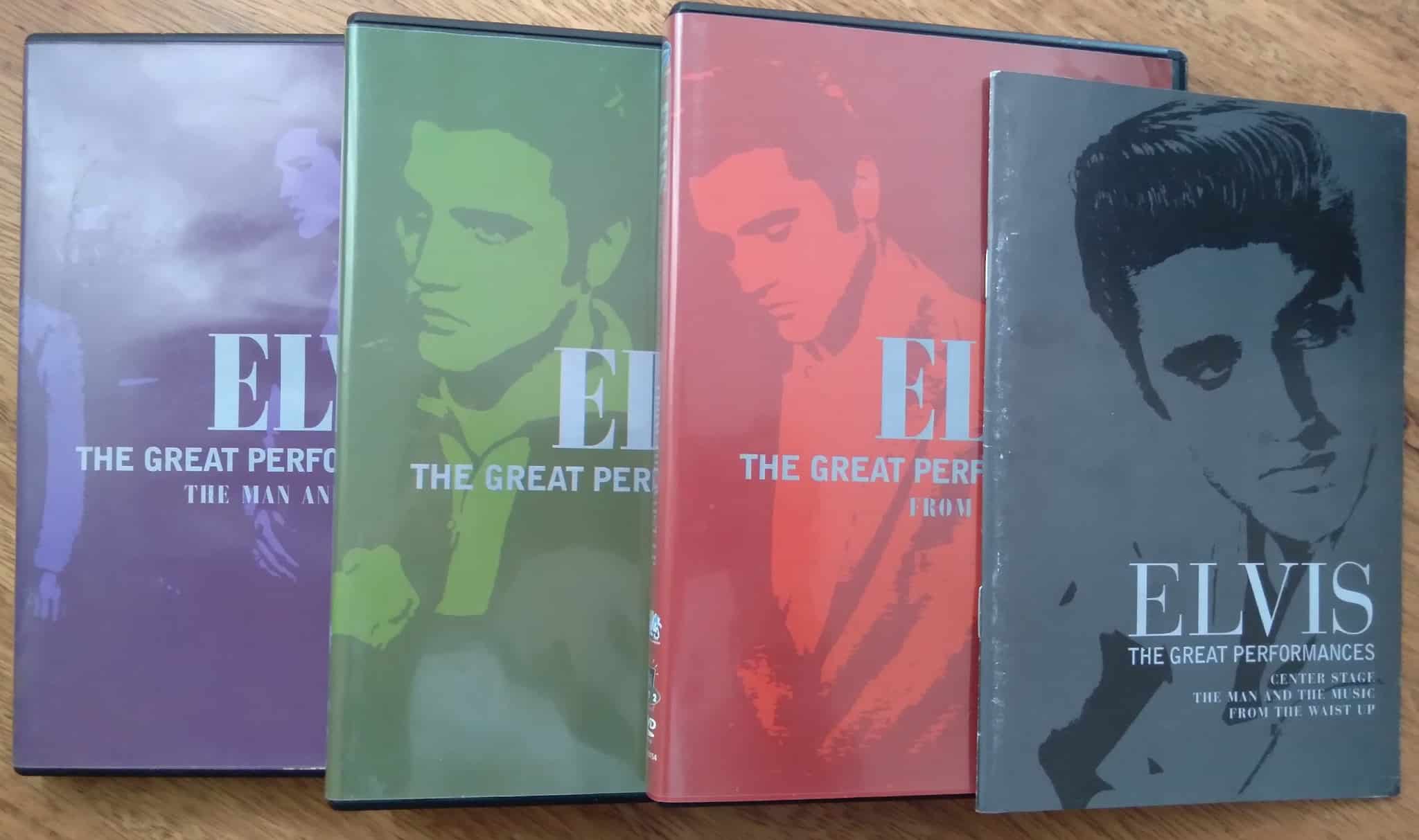 | Casa do Colecionador Dvd Elvis the great performances caixa com os 3 dvds.