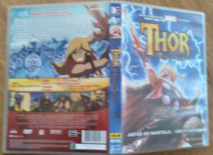 Dvd Marvel. Thor o filho de Ashard. Antes do martelo a Espada.