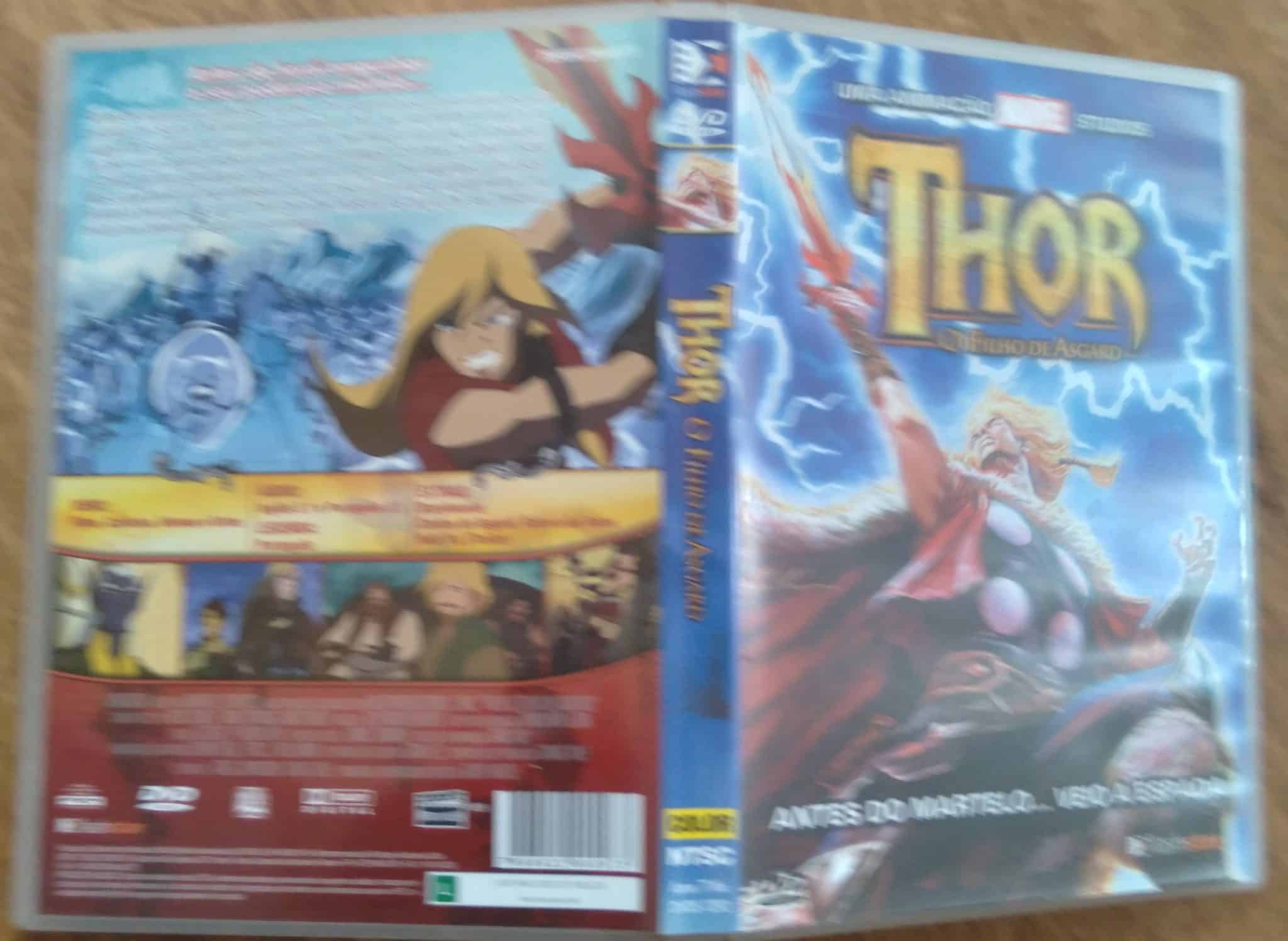 | Casa do Colecionador Dvd Marvel. Thor o filho de Ashard. Antes do martelo a Espada.
