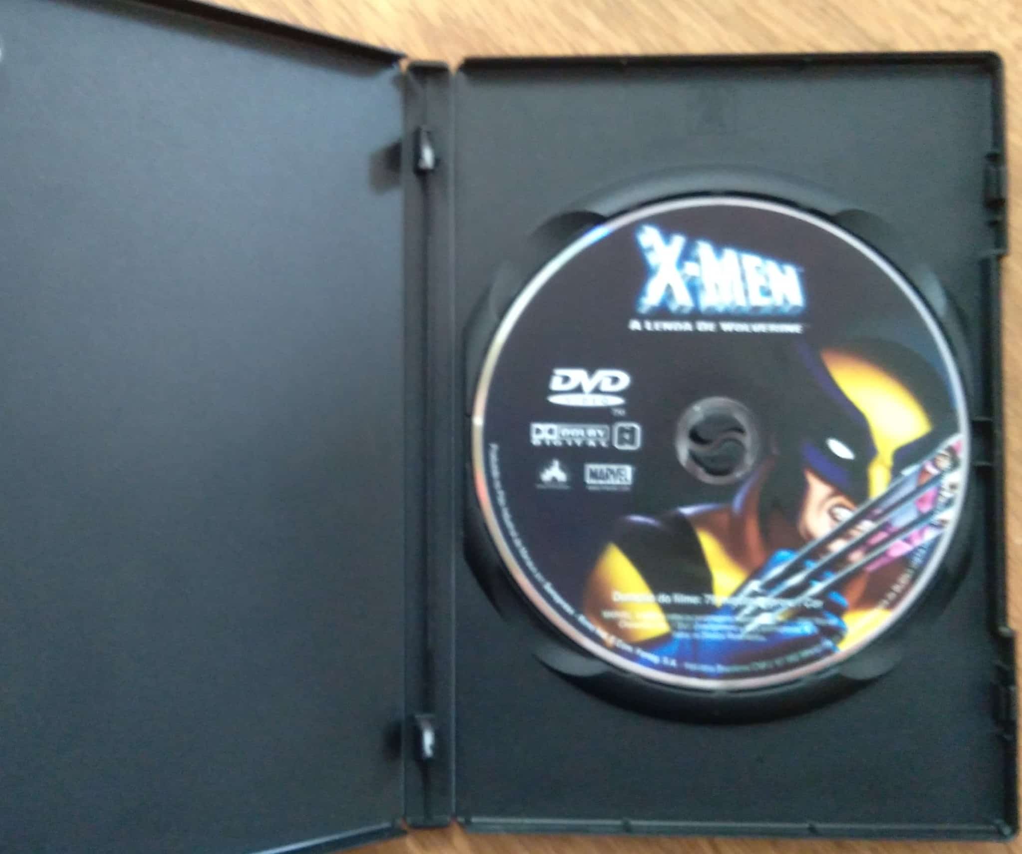 | Casa do Colecionador Dvd X Men a lenda de Wolverine. Animação Marvel