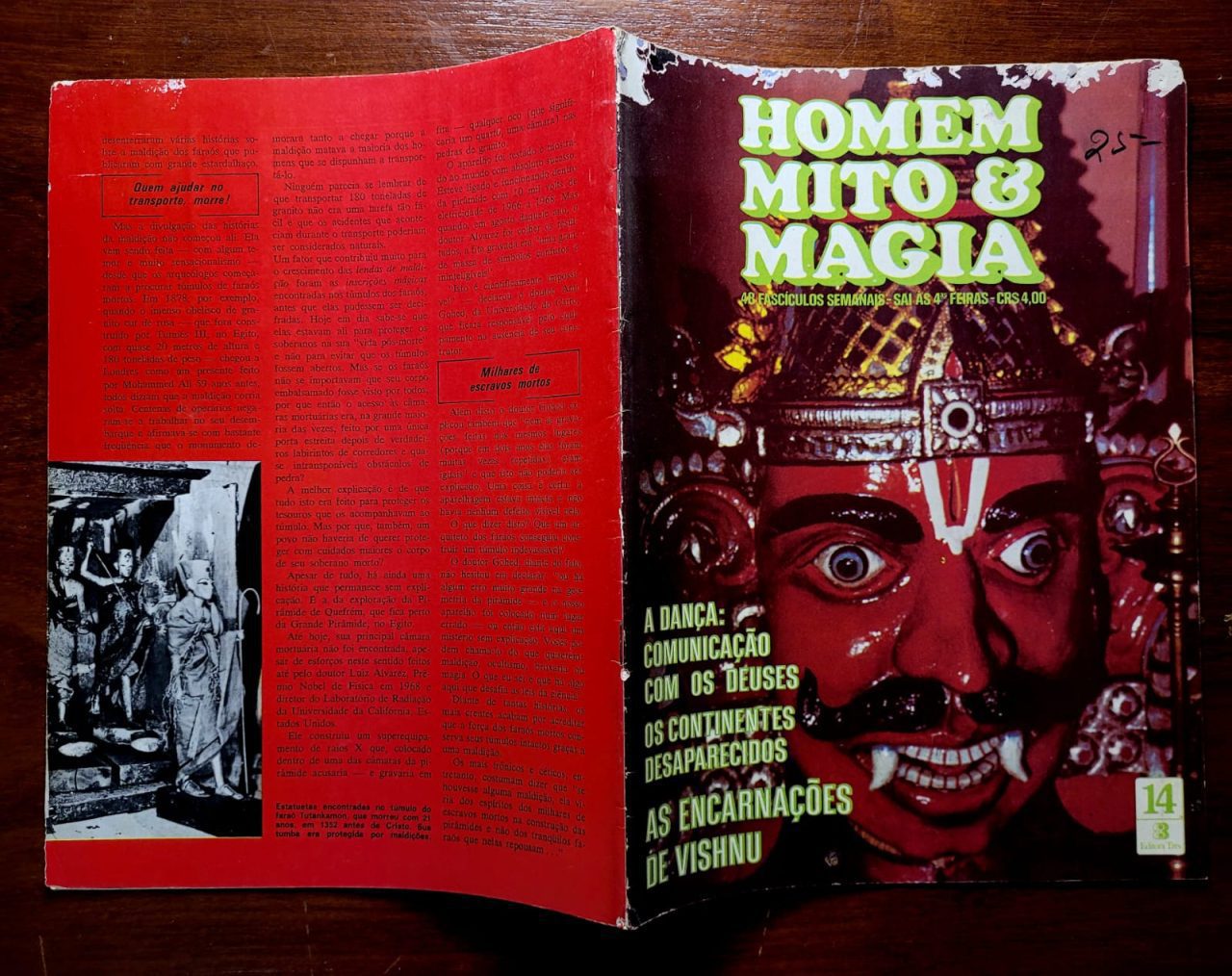 | Casa do Colecionador Homem Mito e Magia Nº 14