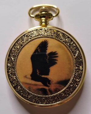 Relógio de Bolso Vintage - Eagle (Coleção Salvat de 2003)