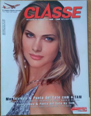Revista de bordo TAM Classe 90 2001. Montevideu e Punta del Este.