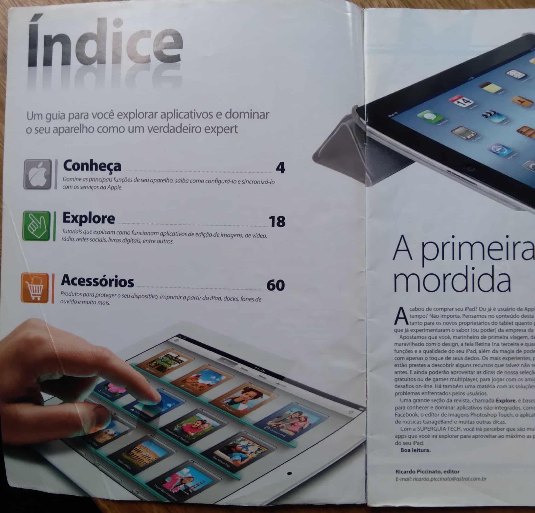 | Casa do Colecionador Revista Ipad superguia tech 2. 30 aplicativos guia prático.