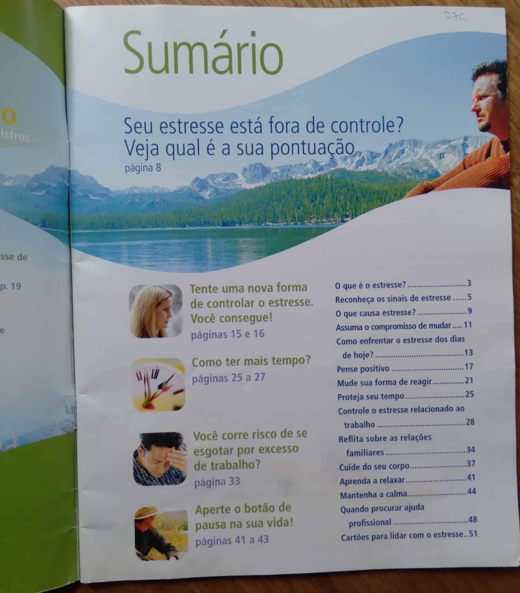 | Casa do Colecionador Revista Minha solução para o Estresse. Guia pessoal.