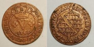 V Reis Cobre 1768