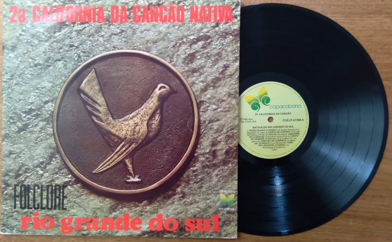 Vinil Lp 2 California Da Cancao Nativa Folclore Rs Pedro Guara Os Tapes 2