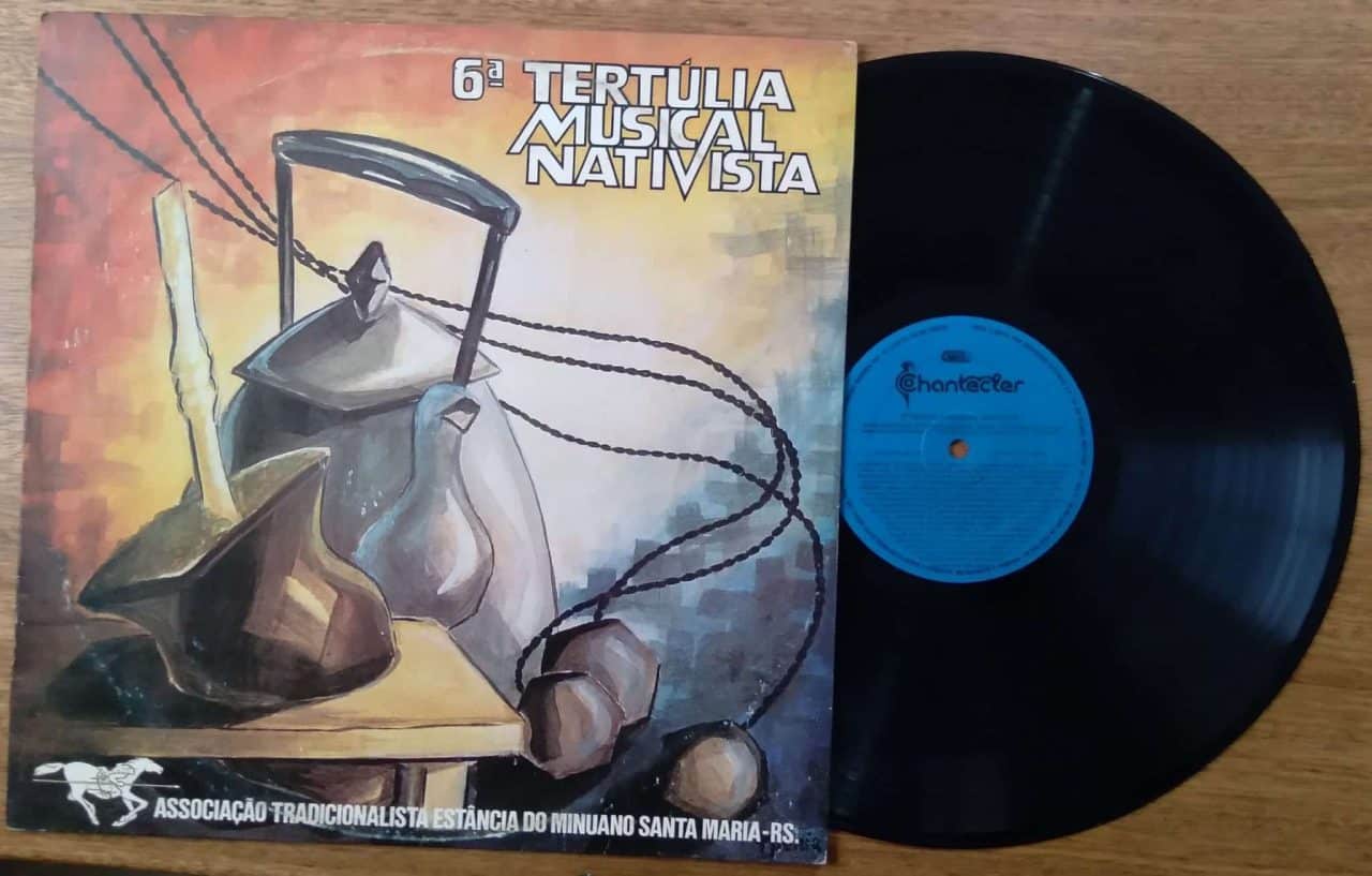 Vinil lp 6^ Tertúlia Musical Nativista. Sonho do boi Bandeiras da paz.