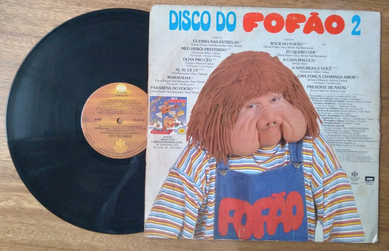| Casa do Colecionador Vinil lp disco do Fofao 2. Guerra nas Estrelas Maravilha A casa maluca.