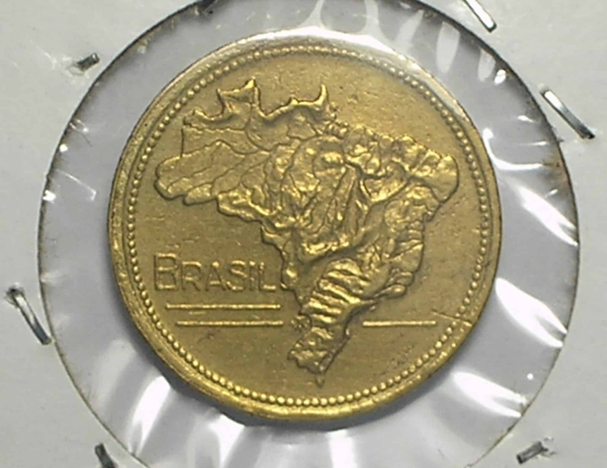 | Casa do Colecionador - 1 Cruzeiro - 1942 / Primeira da série em Bronze/Alumínio / Soberbo - Peça de coleção