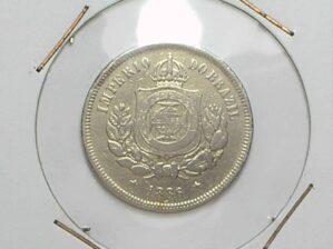 100 Réis - 1886 / Império - Cupro e Niquel --- Mbc --- Peça de coleção