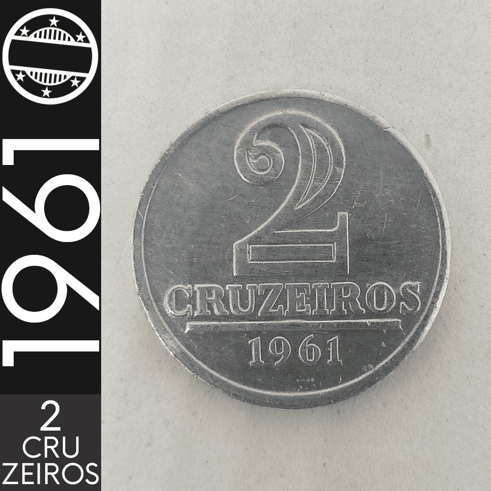 | Casa do Colecionador 2 Cruzeiros || 1961 || MBC – CDS-289