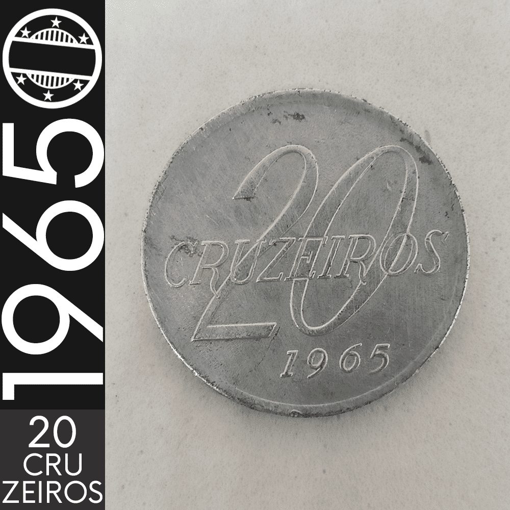 | Casa do Colecionador 20 Cruzeiros || 1965 || MBC – CDS-291