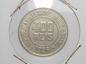 - 400 Réis - 1926 / Série busto da república / Soberba - Escassa - Raro aparecer tão bonita assim nessa data.... pra coleçao