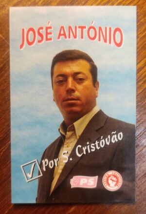 Calendário de Bolso (Tema Política) José Antônio (PS) - Ano 2002