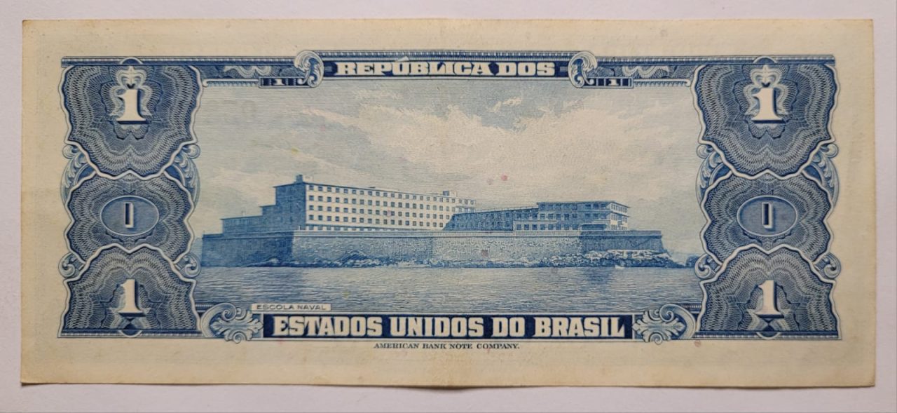 | Casa do Colecionador Cédula C011 - 1 (Um Cruzeiro) SOB (Ano 1955)