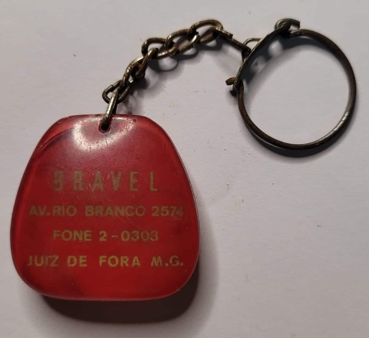 | Casa do Colecionador Chaveiro de Acrílico - Bravel - Juiz de Fora / MG