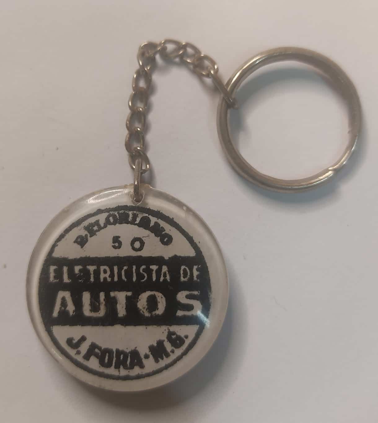 | Casa do Colecionador Chaveiro de Acrílico - Geraldinho - o Demon em Eletricidade - Eletricista de Autos - Juiz de Fora / MG