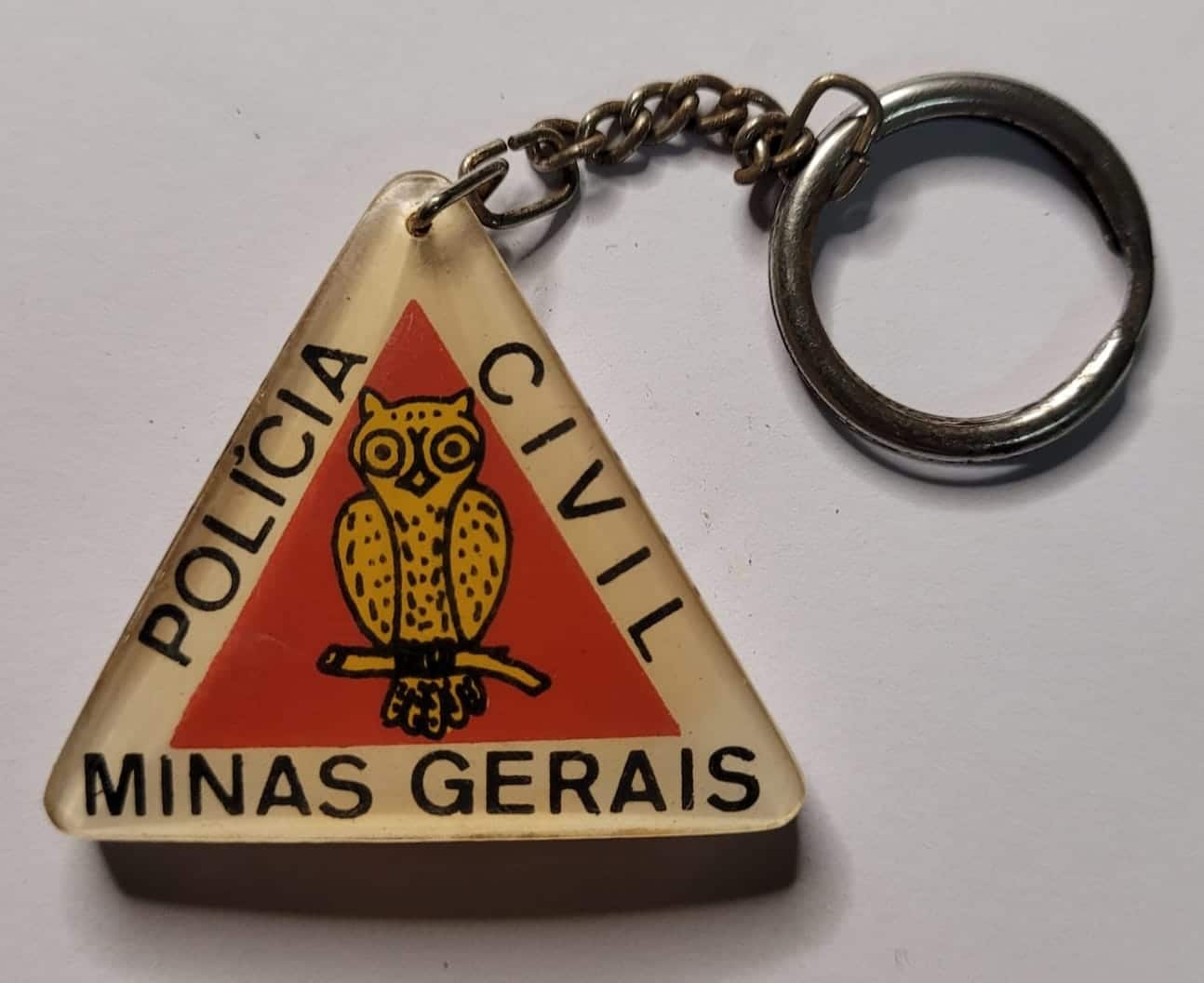 | Casa do Colecionador Chaveiro de Acrílico - Polícia Civil de Minas Gerais