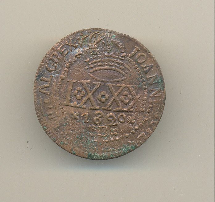 | Casa do Colecionador LXXX 1820 B XEM-XEM CUNHADA NO DISCO DE XX OU XL PEQUENA .