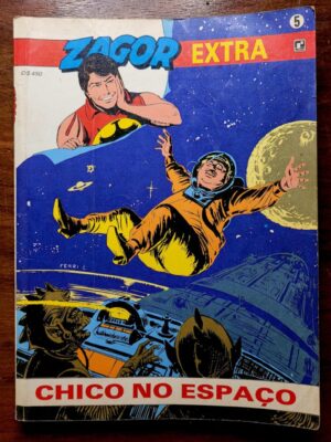 Zagor Extra Nº 05 - Chico no Espaço (Editora Record) Agosto 1991