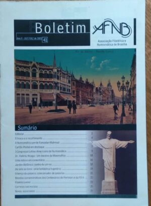 22g revista Boletim AFNB 41 2003. Cristo redentor.