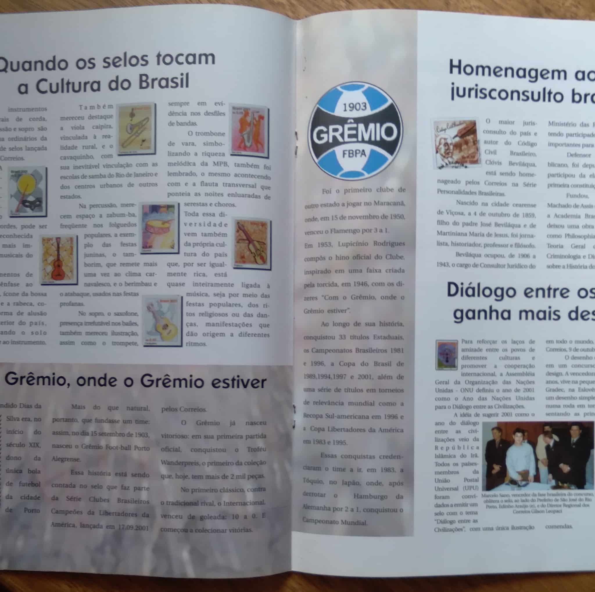 | Casa do Colecionador 28g Revista Cofi Correio Filatelico 187 2001 A Presenca Do Pantanal 3