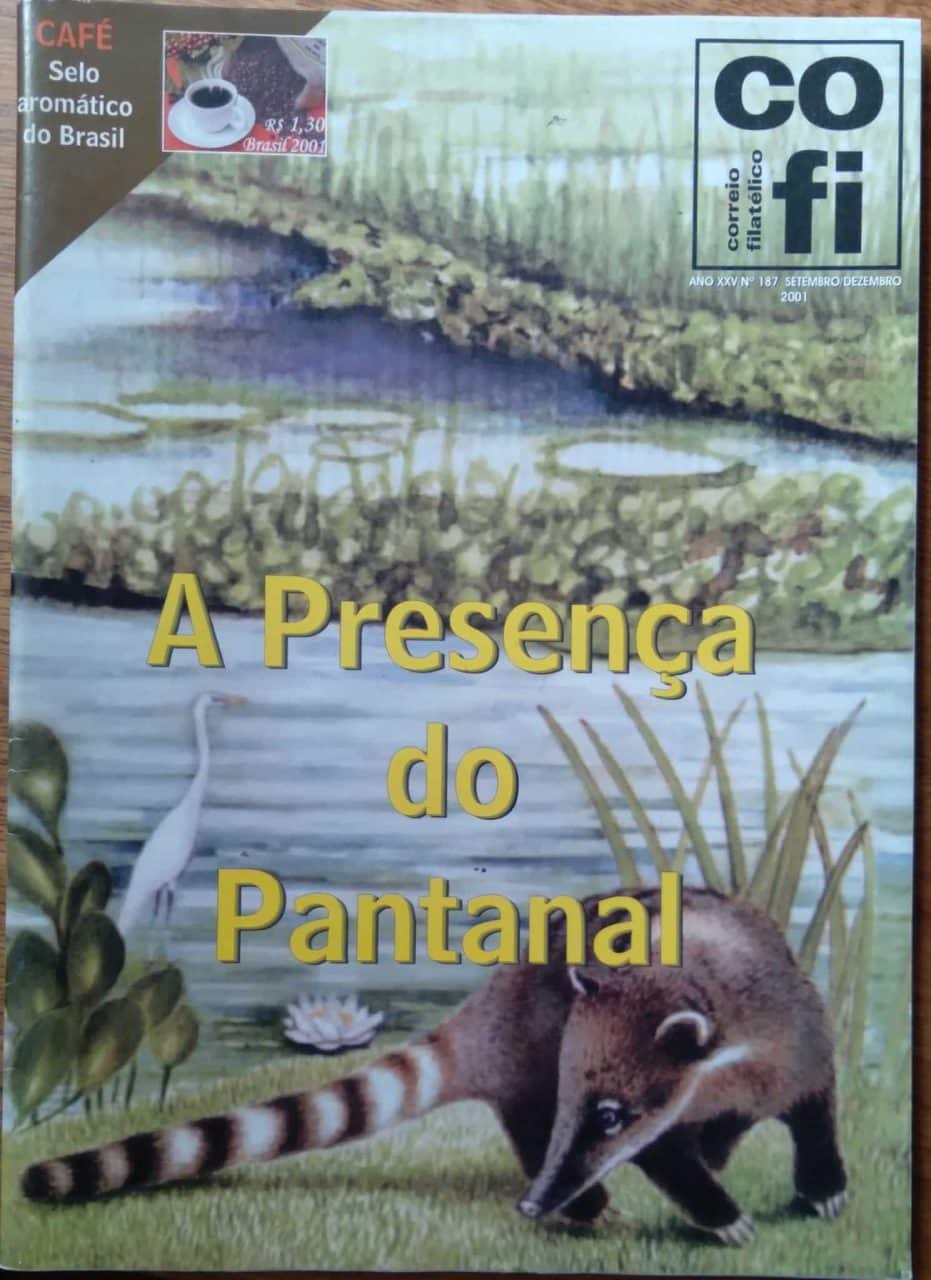 | Casa do Colecionador 28g Revista Cofi Correio Filatelico 187 2001 A Presenca Do Pantanal 5