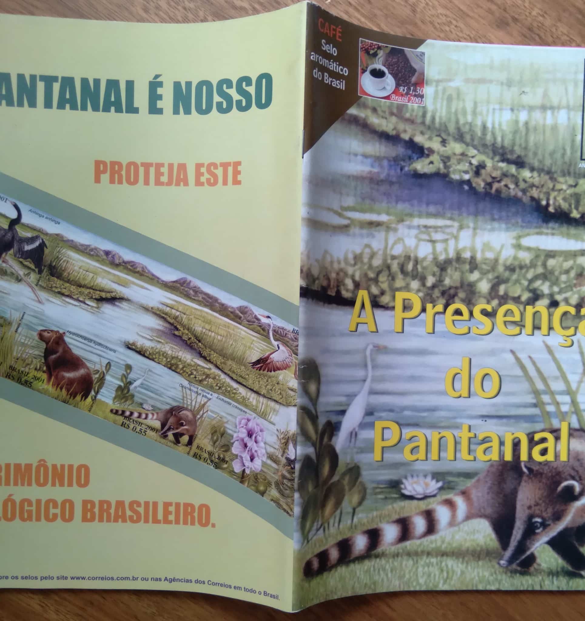 | Casa do Colecionador 28g Revista Cofi Correio Filatelico 187 2001 A Presenca Do Pantanal