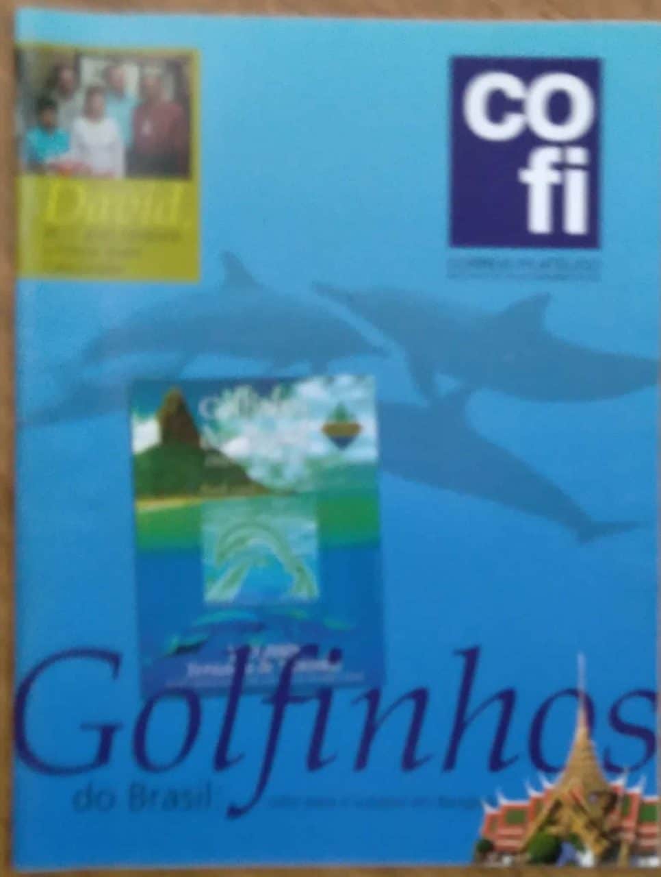 | Casa do Colecionador 28g revista Cofi Correio filatelico 192. Golfinhos do Brasil.