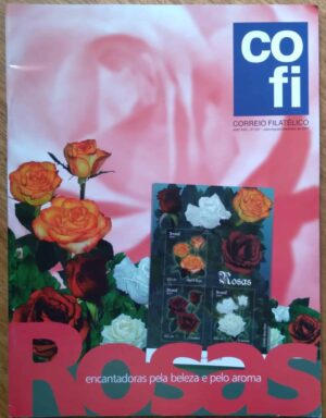 28g revista Cofi Correio filatelico 207 2007. Rosas encantadoras.