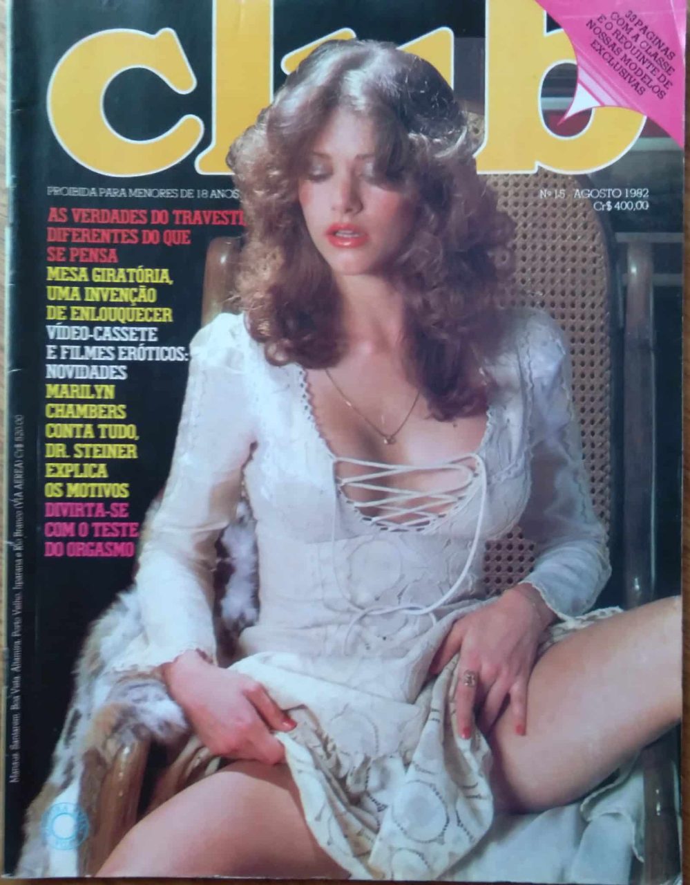 29g revista Club 19 1982. Judy Charmane contos eróticos. A cantada.