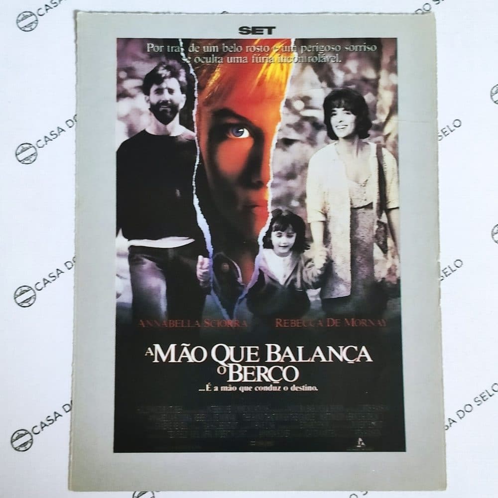 | Casa do Colecionador A Mão que Balança o Berço - Ficha Técnica - SET-218