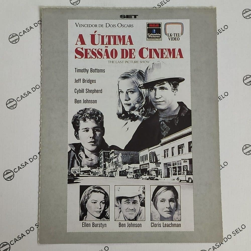 | Casa do Colecionador A Última Sessão De Cinema (1971) - Ficha Técnica - SET-078