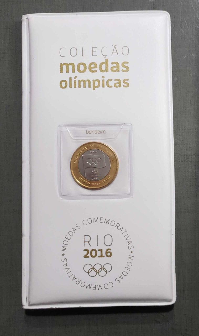 | Casa do Colecionador Album Branco Olimpico com a Coleção Original Completa