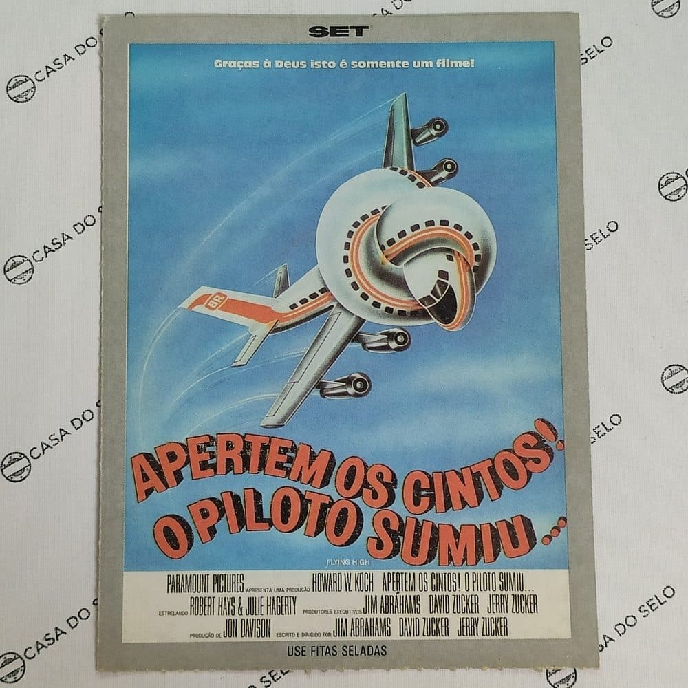 | Casa do Colecionador Apertem Os Cintos! O Piloto Sumiu (1980) - Ficha Técnica - SET-107