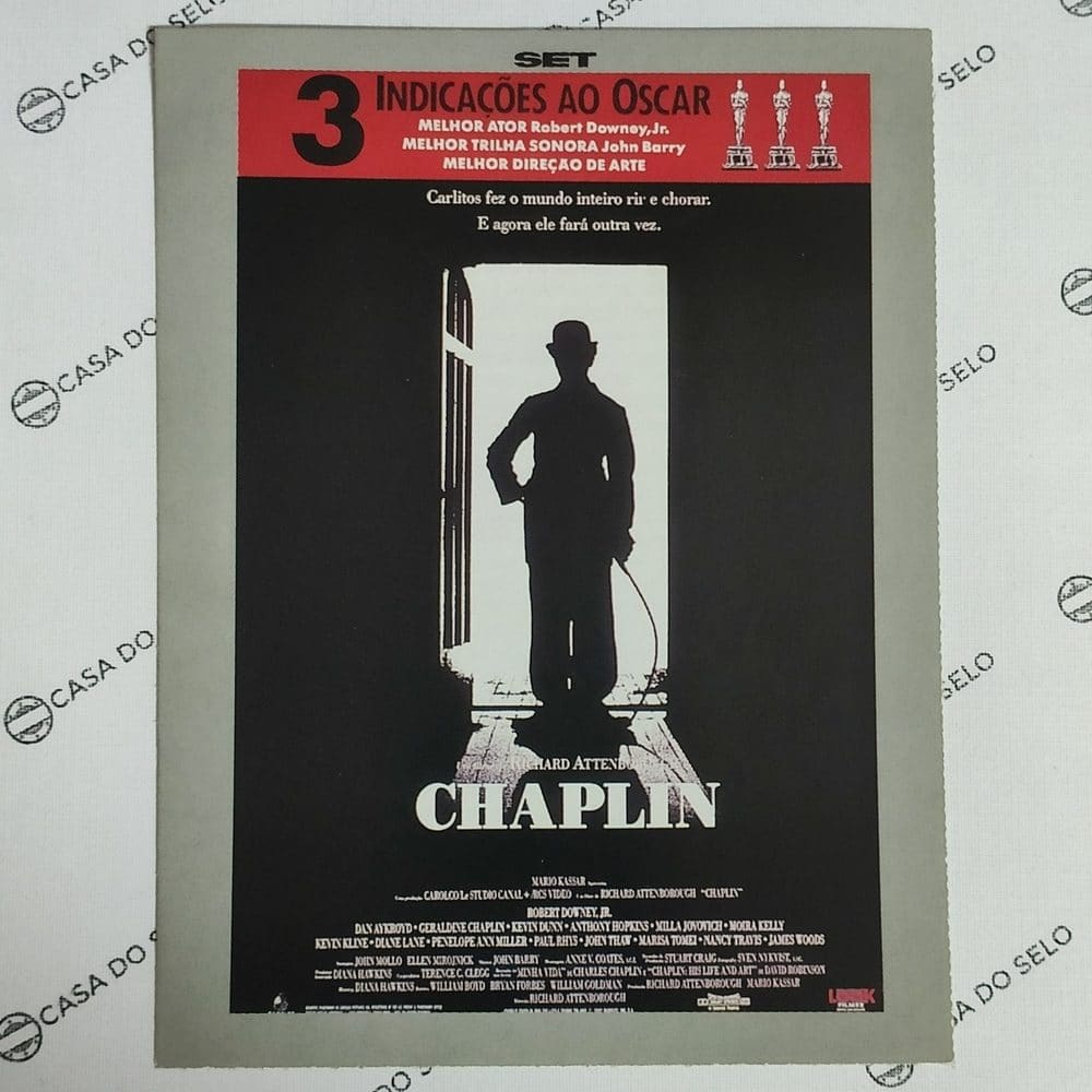 | Casa do Colecionador Chaplin (1992) - Ficha Técnica - SET-260