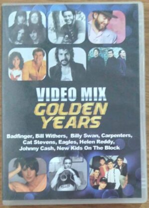 Dvd Vídeo mix Golden years. Badfinger Cat Stevens New Kids Carpenters