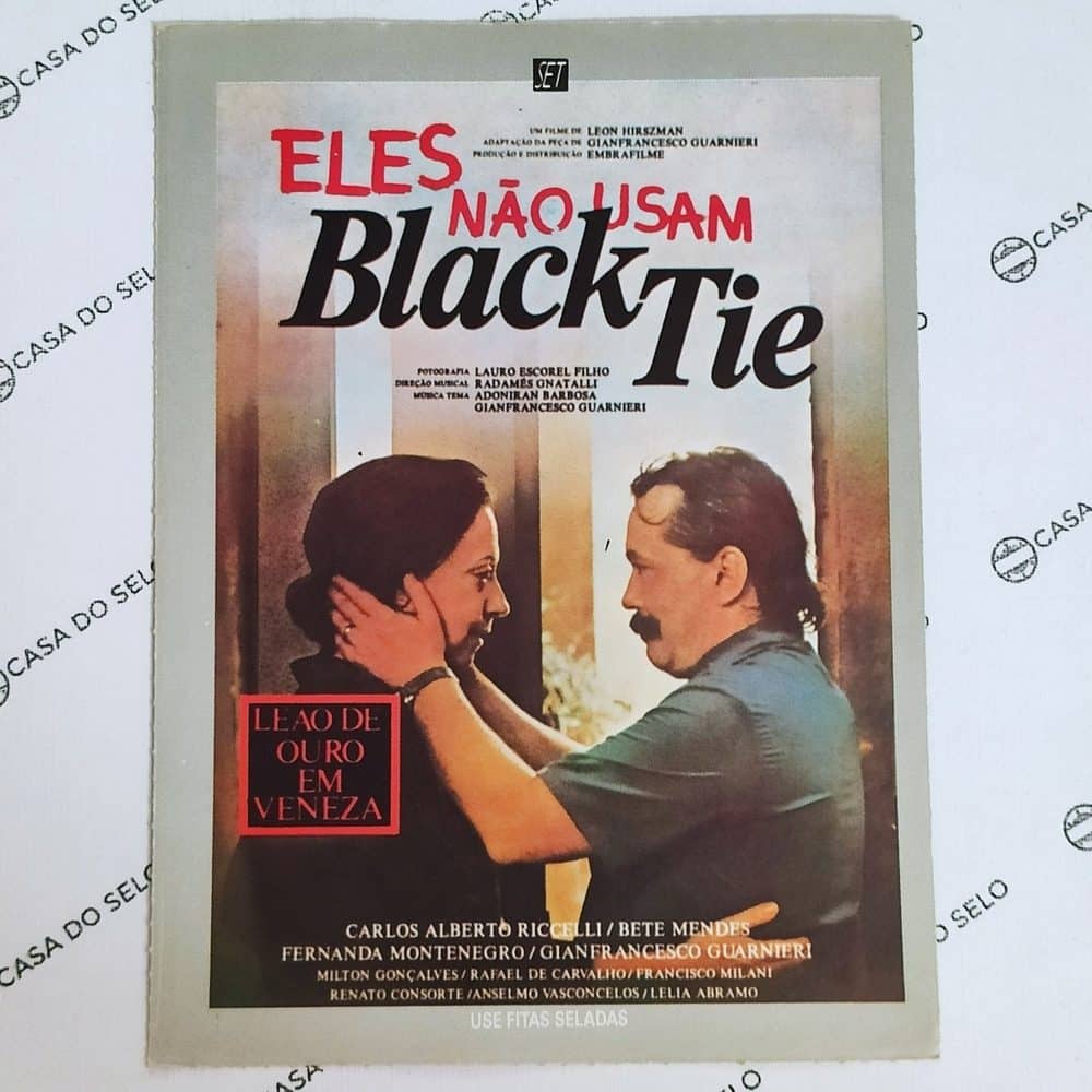| Casa do Colecionador Eles Não Usam Black-tie (1981) - Ficha Técnica - SET-109