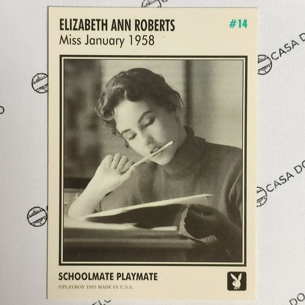 | Casa do Colecionador Elizabeth Ann Roberts - Playboy Cards - PB-034