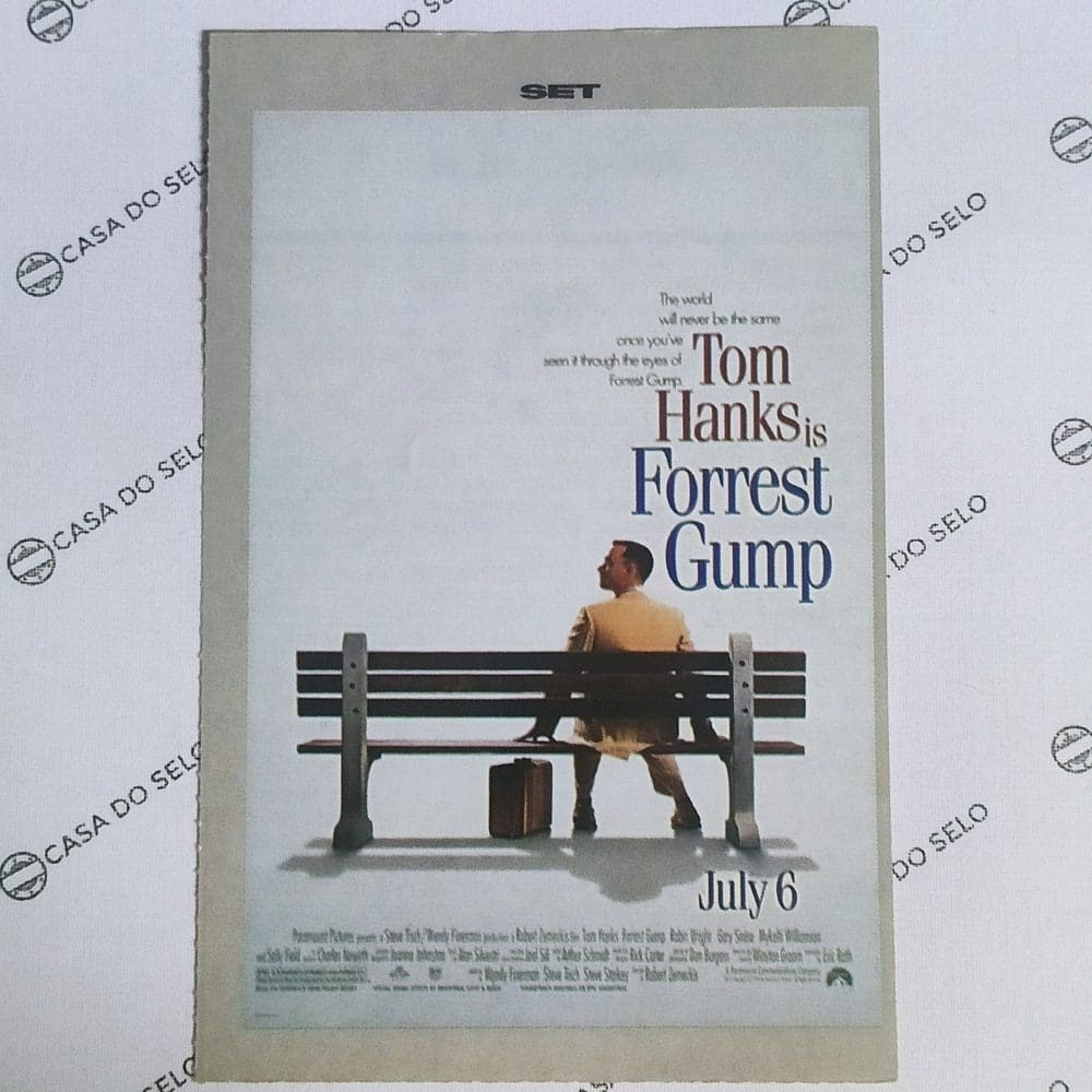 | Casa do Colecionador Forrest Gump (1994) - Ficha Técnica - SET-314